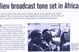 Ubuntu & Sankofa: Forging New Storytelling Models in South Africa and Ghana