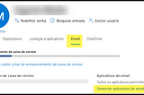 Configuração Office 365 para envio e-mail via SMTP
