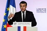 Macron speaking about “islamic separatism” in Mulhouse