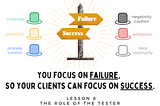 【 Lessons Learned in Software Testing 】#8 You focus on failure, so your clients can focus on…