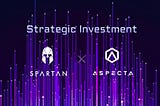 Aspecta Secured Strategic Funding Round By Spartan Group to Accelerate Ecosystem Development