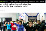 Active Shooter Drills in US Schools — Is This Normal?