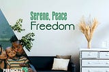 Serene, Peaceful & Freedom | A Short Story