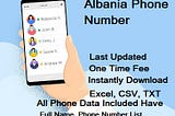 Albania Phone Number