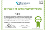 How I passed Scrum.org’s PSPO III certification
