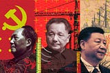 Mao, Deng and Xi, three leaders of China in three eras