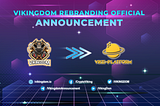 OFFICIAL NOTICE ON VIKINGDOM PROJECT TRANSFER: