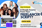 How To Ensure A Steady Income From Your Freelancer Script