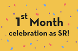 CryptoGirls celebrating 1 SR month