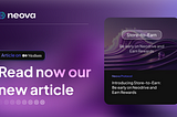 Introducing Store-to-Earn: Be early on Neodrive and Earn Rewards