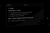 Playing with Serverless Cloud