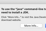 Setting Up a Java Development Environment on
Mac