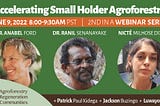Webinar: Accelerating Smallholder Agroforestry in the Global South
