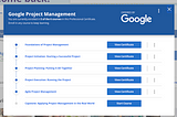 My speed run on Coursera’s Google Project Management Professional Certificate