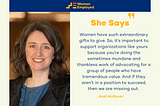 “She Says” with Andi McDaniel