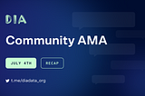Community AMA, July 2023