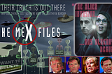 The meX Files x-files parody poster