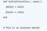 The difference between instance method and class method.