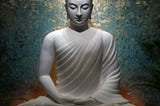 Image of Gautam Buddha in meditative state