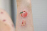 Peach Tattoo Ideas