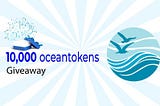 10,000 $OCNT GIVEAWAY FROM OCEANTOKENS