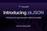 Introducing zkJSON: Bridging the Gap between web3 and web2