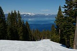 The Deep Blue Waters of Lake Tahoe