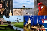 Fishing villages, smoked mackerel, and unicorns of North Holland