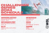 Le calendrier 2024 des Challenger Series dévoilé