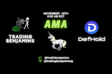 $DEFO — defhold.com AMA Held November 18th @ 8am EST