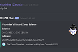 ZENZO Chan — Discord Bot