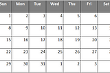 How To Create Any Month Calendar In Excel