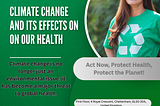 Climate change and its effects on our health