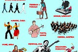 Nine Popular Destination known for music