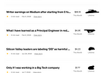 “It Saddens Me That My Top Articles Are About Medium Earnings”