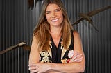 Taiza Krueder concede entrevista para o jornal Estado de Minas