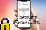 unlock iPhone online