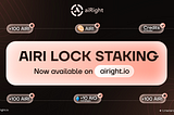 Introducing AIRI Lock Staking by aiRight