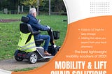 Electric Scooter for Elderly — Beaumont, California