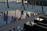 The pool at the owner private island at Veligandu Resort, Maldives