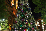 The christmas tree in Sydney, Australia