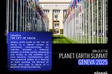 Uniting for a Sustainable Future: The Planet Earth Summit in Geneva