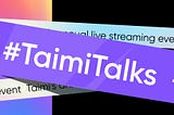 Taimi Talks are Back!