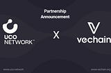 UCO Network Partners with VeChain