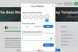 Collect Feedback with Website Intercept Surveys