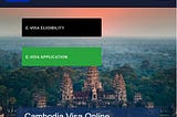 FOR PORTUGAL CITIZENS — CAMBODIA Easy and Simple Cambodian Visa — Cambodian Visa Application…
