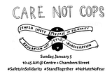 RELEASE — Outlive Them NYC and Allies Announce Care Not Cops!