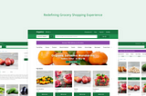 “Organico” Grocery Shopping Experience — UX/UI Case Study