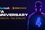 Footballcraft x BNBChain 4 YA Anniversary