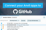 Connect your Anvil apps to GitHub